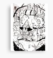 Backpacker Wartortle Canvas Print