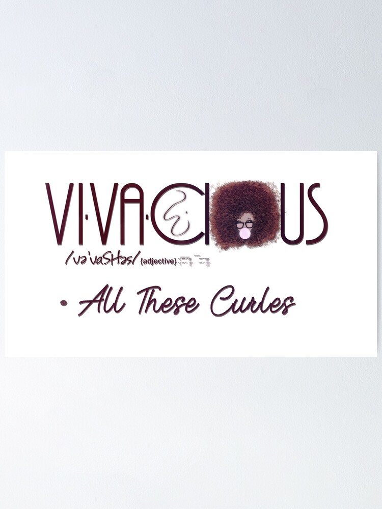 vivacious-definition-poster-by-mugzydesignz-redbubble