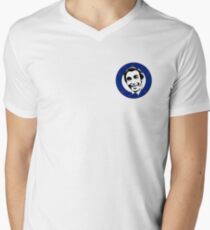 Keith Moons Lächeln T-Shirt mit V-Ausschnitt für Männer