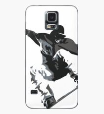 Schnappen Sie sich beim Snowboarden etwas Luft Hülle & Klebefolie für Samsung Galaxy