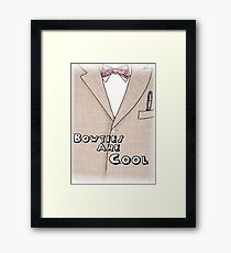 Bowties Are Cool Framed Print