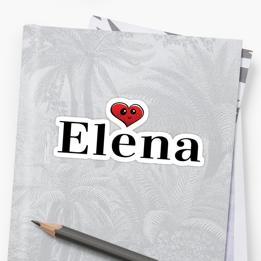 elena-name-elena-meaning-shining-light-sticker-by-projectx23-redbubble