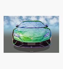 Super Car Green Photographic Print