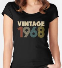 Vintage 1968 Women's Fitted Scoop T-Shirt