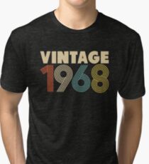 Camiseta de tejido mixto Vintage 1968