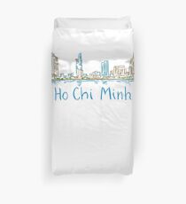 Ho Chi Minh City Panorama Duvet Cover