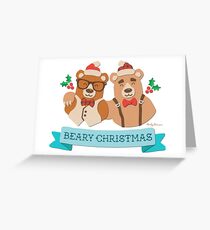 BEARy Christmas Greeting Card