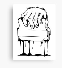 Screen Printing Squeegee Canvas Print
