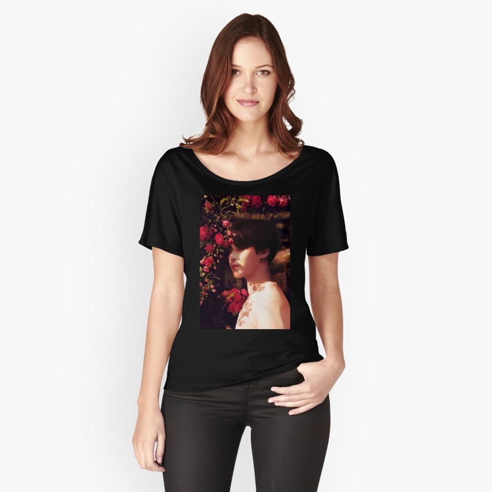 "Als du mich angerufen hast, bin ich deine Blume geworden." Loose Fit T-Shirt