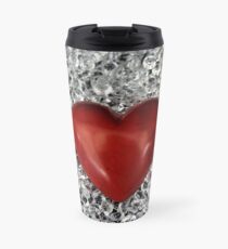 Herzstein. Thermobecher