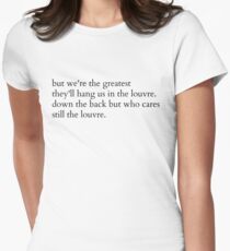 Camiseta entallada para mujer Lorde El Louvre