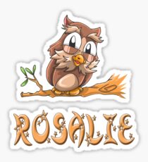 Rosalie Owl Sticker