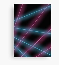 school photo laser backdrop Canvas Print
