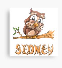 Sidney Owl Metal Print