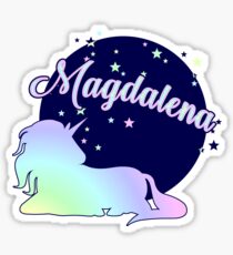 Magdalena name first name Sticker