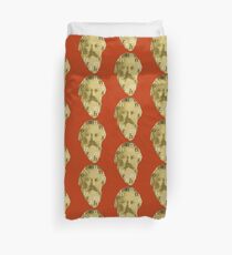 Brahms 4 (Red) Duvet Cover