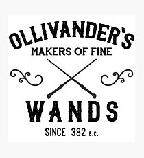 Ollivanders Zauberstäbe Fotodruck