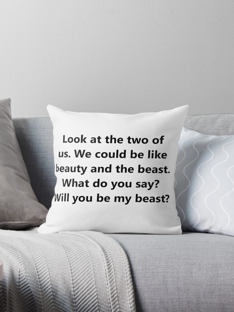Beast Threw Everything He Could At Us >> Xavier Renegade Angel Beauty Amp The Beast Throw Pillows By Beast Threw Everything He Could At Us >> Xavier Renegade Angel Beauty Amp The Beast Throw Pillows By