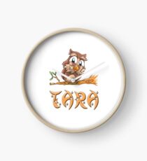 Tara Owl Clock