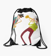 Jazz musicians Drawstring Bag