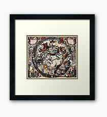 Constellation Painting Framed Print