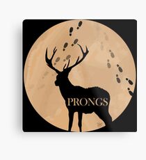 Prongs Metal Print