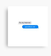 Go Away Canvas Print