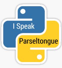 Pegatina Hablo lengua parsel