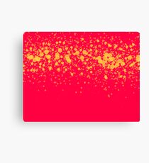 Yellow Bokeh Canvas Print