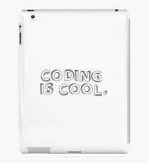Coding is Cool iPad Case/Skin