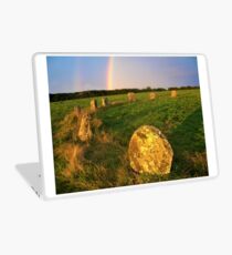 Merry maidens Stone Circle, Cornwall Laptop Skin