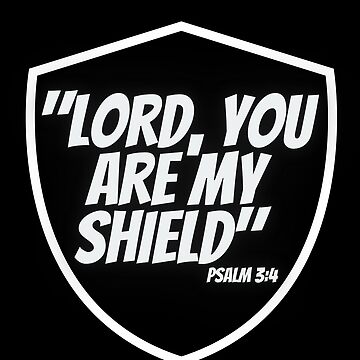 Psalm 3:4, Bible Verse Scripture Stickers