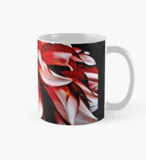 Red And White Dahlia Classic Mug