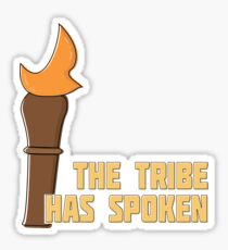 Survivor CBS - The Tribe Has Spoken Sticker