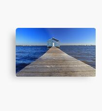 Crawley Edge Boatshed Metal Print
