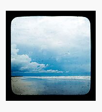 Beach Blue Photographic Print