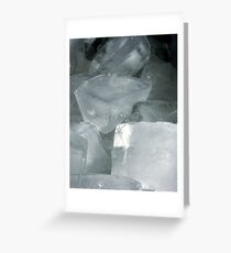 Ice Cubes Greeting Card