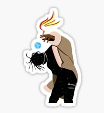 travis flame Sticker