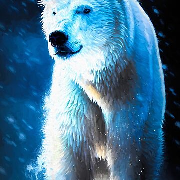 Artwork thumbnail, Polar bear by Brian Vegas by BrianVegas