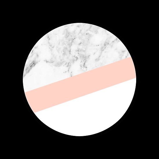 marble circle aesthetic design