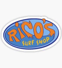 Hannah Montana "Rico's Surf Shop" Logo Sticker