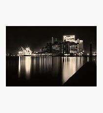 Domino Sugars Factory in Baltimore, Maryland Photographic Print