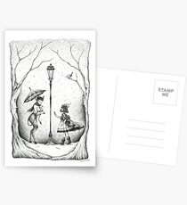 Meeting at the Lamp Post Postcards