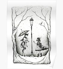 Meeting at the Lamp Post Poster