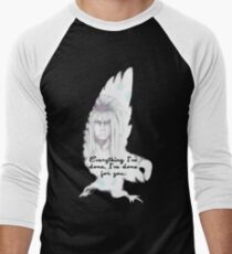 Labyrinth Alles, was ich getan habe Eule Baseballshirt mit 3/4-Arm