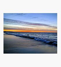 Sunset at Leighton Beach, North Fremantle Photographic Print