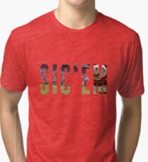 Sic 'em Tri-blend T-Shirt