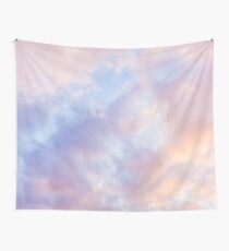Rosa Himmel Wandbehang