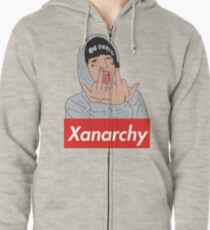Lil Xan - Xanarchy T-Shirt Zipped Hoodie