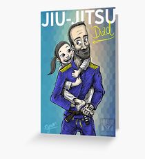Jiu-Jitsu Dad Greeting Card